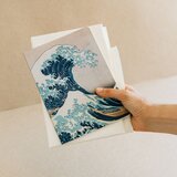 Grupo Erik Editores S. L. Set 3 bilježnice A5 Veliki val kod Kanagawe - Hokusai, listovi na linije | shoptok.hr