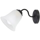 Rabalux fabiola wall, E27 1x40W,mat crna/opal klasična rasveta | ePonuda.com