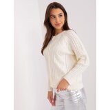 Wool Fashion Italia Sweater-AT-SW-2346-2.99P-ecru | Shoptok.si