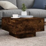 Stolić za kavu boja hrasta 55x55x31 cm konstruirano drvo | shoptok.hr