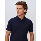 Reserved Regular fit polo-majica - mornarsko plava | shoptok.hr