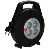 Brennenstuhl 1092200 kabelski boben 5.00 m črna varnostni moški konektor, (20415113) | Shoptok.si