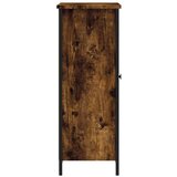 vidaXL Komoda dimljeni hrast 70x30x80 cm inženirski les | Shoptok.si