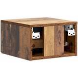  Noćni ormarić za montažu na zid s ladicama 2 pcs Staro drvo | shoptok.hr