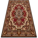 RugsX Preproge Preproga BCF Morad WIOSNA Classic ornament - 60x110 cm Bordo | Shoptok.si