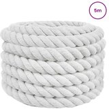  Pamučno uže 50 mm 5 m Bijela 100% Pamuk - Bijela 50 mm 5 m | shoptok.hr