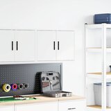  Garažni zidni ormarić izrađen od bijelog drveta | shoptok.hr