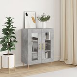 The Living Store Komoda betonsko siva 69,5x34x90 cm inženirski les - Komoda, (21663436) Cene