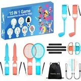 15-V-1 PAKET ZA NINTENDO SWITCH KOMPLET ORANŽNA IN MODRA, (5000261667)