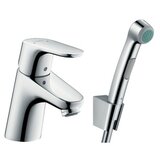 Hansgrohe Focus 70 Chrome baterija (slavina) za umivaonik sa higijenskim tuš setom 31926000 | ePonuda.com