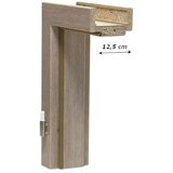 GETADOOR Dovratnik Aperto Cappuccino GA11 (Š x V: 950 x 2.000 mm, Širina zida: 12,5 cm, DIN lijevo, Srebrni hrast) Cijene