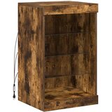  Komoda s LED svjetlima boja dimljenog hrasta 41x37x67 cm | Eponuda.com