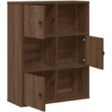  Regal za knjige boja hrasta 60x24x76,5 cm konstruirano drvo | shoptok.hr