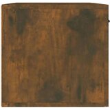  Stenska omarica dimljeni hrast 60x36,5x35 cm inženirski les, (20716346) | Shoptok.si