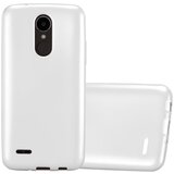Cadorabo Case, združljiv z LG v kovinsko srebro - zaščitni pokrov iz fleksibilnega silikona TPU, (20593398) | Shoptok.si