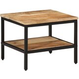 vidaXL Stolić za kavu 45 x 45 x 35 cm od masivnog grubog drva manga Cijene