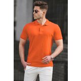 Madmext Polo T-shirt - Orange - Regular fit Cene