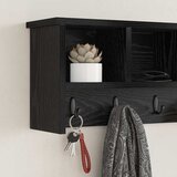  Vješalica za kapute na zidu Zidne Crni hrast 75 x 16 x 26 cm | Eponuda.com