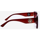 Boto Women's Classic Sunglasses with Decorative Details UV400 Brown | Shoptok.si
