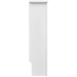 Bijeli konstruirano drvo Zaštitni Pokrov za Radijator 112 cm | shoptok.hr