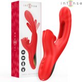 Intense Vibrator Rabbit Jessica Multifunction Red Cene