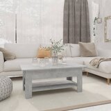  Stolić za kavu boja betona 102x55x42 cm konstruirano drvo | shoptok.hr
