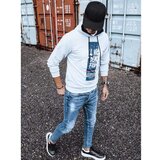 DStreet Light gray BX5402 printed sweatshirt | Shoptok.si