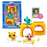 LITTLEST PET SHOP littlest pet shop: komplet figuric, serija 1 - 3 kosi - džungla | Shoptok.si
