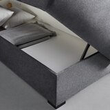 Bessagi Home Postelja Boxspring Bella, Siva, Z Nadvložkom, 180x200 | Shoptok.si