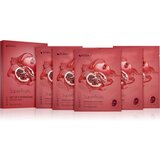 KORIKA SuperFruits Pomegranate - Set of 5 Hydrating Face Sheet Masks set mask za obraz po znižani ceni Pomegranate (z vlažilnim učinkom) | Shoptok.si