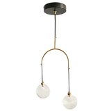 Mitea Lighting Luster zlatni Max.40W 220~240V crno- 2xG9 M11091-2 | Eponuda.com