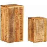 Furnova Stojalo za rastline 2 kosa trden mangov les, (21920842) | Shoptok.si