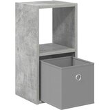 Noćni ormarić s ladicama Betonski sivi 25,5 x 22 x 49,5 cm | Eponuda.com