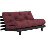 Karup Design Bordo rdeča raztegljiva sedežna garnitura 160 cm Roots Black Night – | Shoptok.si