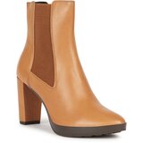Geox Škornji D Walk Pleasure 85 D35TFC 00043 C6002 Lt Brown | Shoptok.si