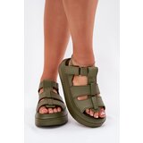 Boto Women's platform sandals green Nitavelia | shoptok.hr