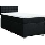  Box spring krevet s madracem crni 90x190 cm od tkanine | shoptok.hr