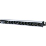 Intellinet Vertical Rackmount 12-Output Power Distribution Unit (PDU), EU CEE 7 /3 Outlets, With Single Air Switch, No Surge Protection, Built-in 1.6m Power Cord with EU CEE 7 /4 Plug | shoptok.hr