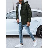 DStreet Zimowa pikowana kurtka męska zielona | shoptok.hr