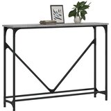  Konzolni stol siva boja hrasta 102x22,5x75 cm konstruirano drvo | Eponuda.com