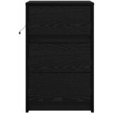 Noćni ormar Crni hrast 38 x 34 x 61 cm Konstruirano drvo | Eponuda.ba