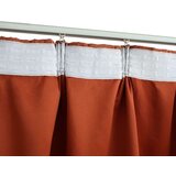  Zavjese za zamračivanje s kukama 2 kom boja hrđe 140 x 175 cm | shoptok.hr