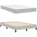  Krevet s opruga kutije Svijetlo siva 120 x 200 cm tkanina | shoptok.hr