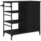  Kuhinjski kolica Crni hrast 87.5 x 39 x 84.5 cm | shoptok.hr