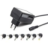  AC-DC ADAPTER univerzalni GEMBIRD, EG-MC-009 24W, 100-240V, 2A, 3,4.5,5,6,7.5,9,12V, set konektora | Eponuda.ba
