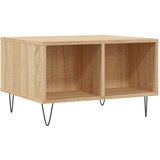  Stolić za kavu boja hrasta 60 x 50 x 36,5 cm konstruirano drvo | shoptok.hr