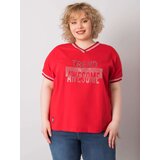 RELEVANCE Blouse-RV-BZ-6496.32P-red Cene