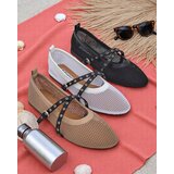 Resti Women's openwork ballet flats with strap Evanne | Shoptok.si