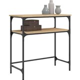  Konzolni stol boja hrasta 75 x 35 5 x 75 cm konstruirano drvo | shoptok.hr