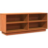 Ormarić za cipele voštano smeđi 110x34x45 cm masivna borovina | Eponuda.ba